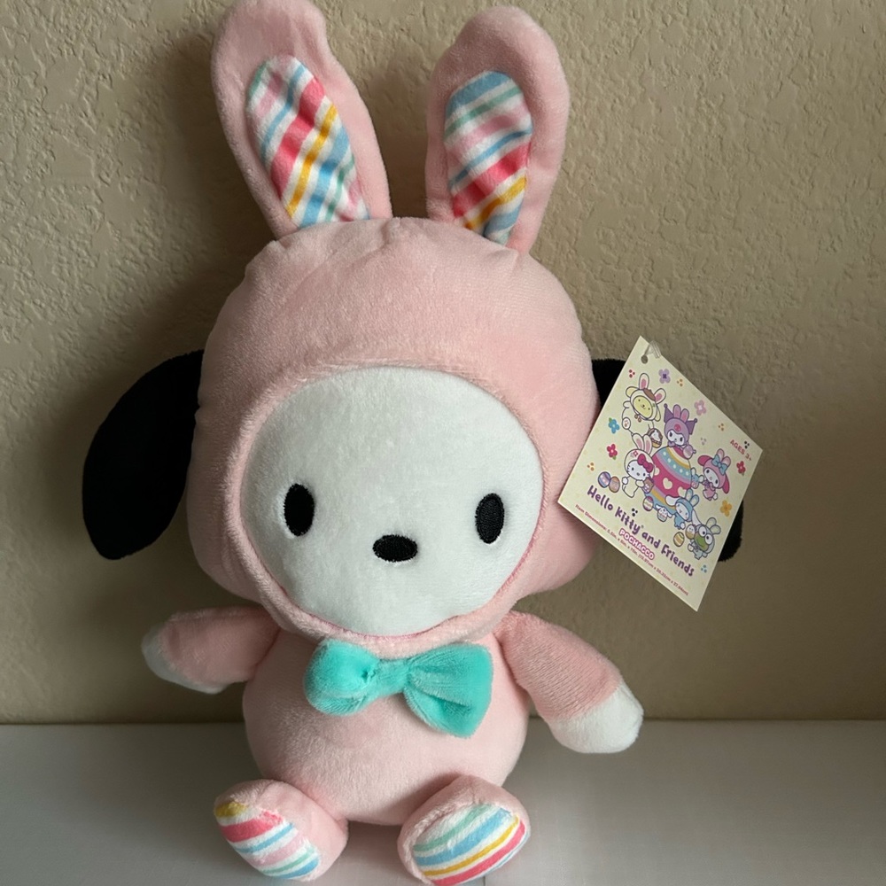 11” Pochacco Easter Plush